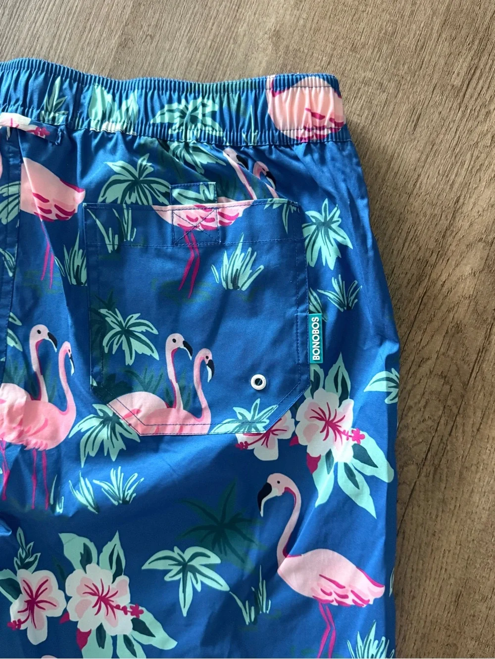 Men’s Bonobos Flamingo Swim Trunks